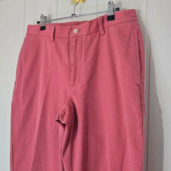 Vineyard Vines Nantucket Red (Salmon) Chino Pants NWT Preppy Size 32/32 - Picture 3 of 8